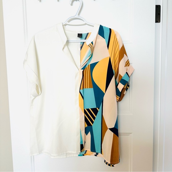 Casual printed top - Picture 1 of 7